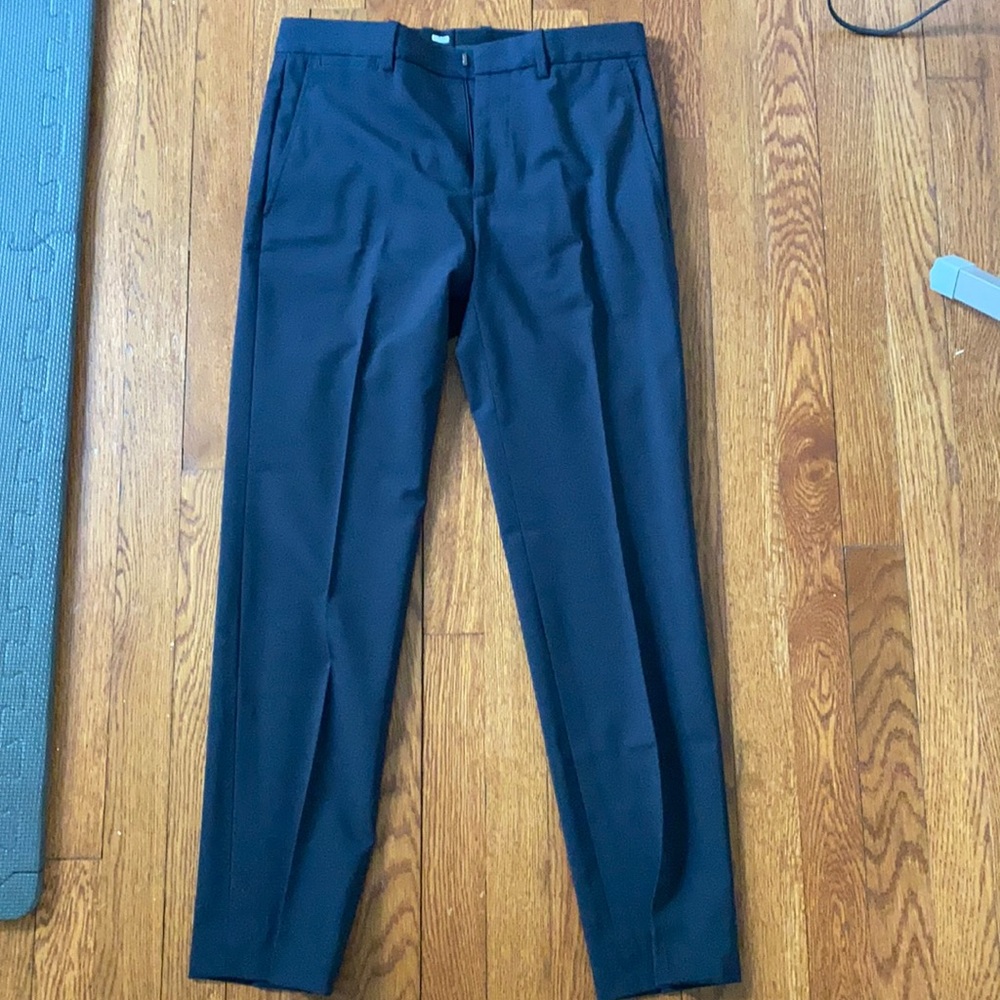 Theory navy pants slim